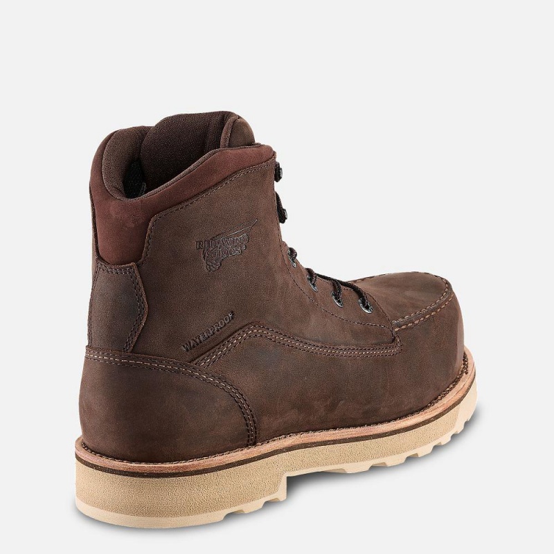 Red Wing Traction Tred Lite 6-inch Turva Varvas Miesten Boot Tan | 2594JNAYU