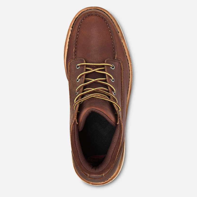 Red Wing Traction Tred Lite Vedenpitävät Soft Varvas Miesten Chukka Saappaat Tan | 0167HEPTC