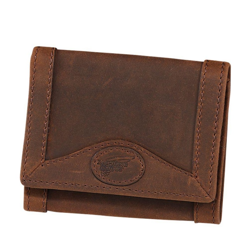 Red Wing Tri-Fold Leather Accessories Lompakko Ruskea | 2198VQXLB