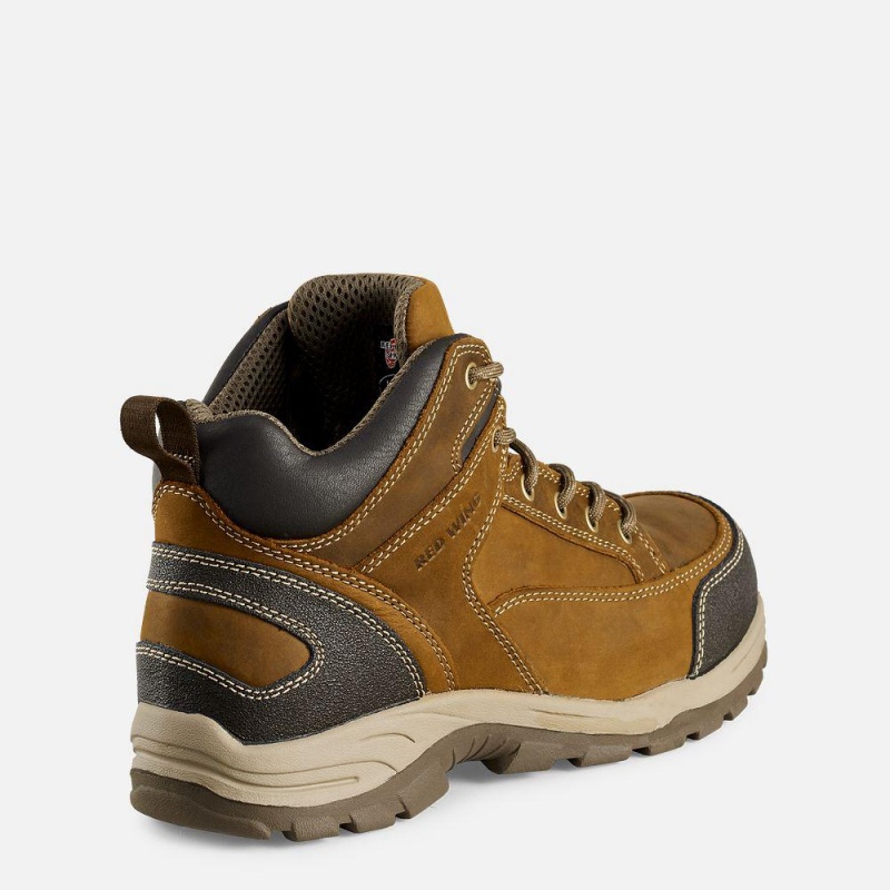 Red Wing TruHiker 5-inch Soft Varvas Miesten Vaellussaappaat Ruskea | 9573XUGET