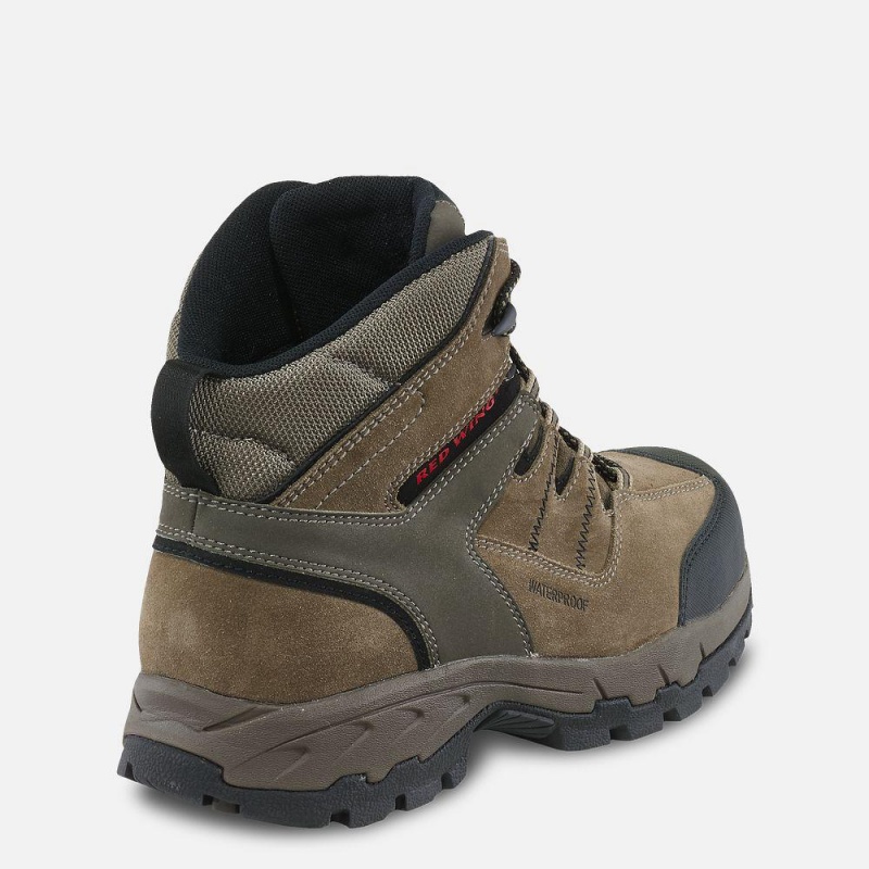 Red Wing TruHiker 6-inch Vedenpitävät CSA Turva Varvas Miesten Vaellussaappaat Gray | 9384JFAYP